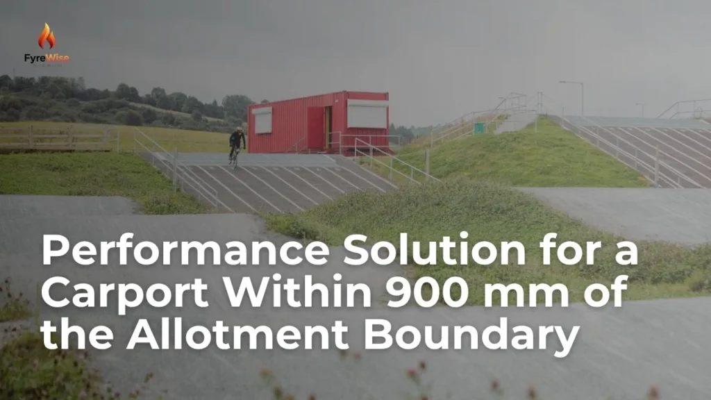 Carport Within 900mm of Boundary | NCC Performance Solution