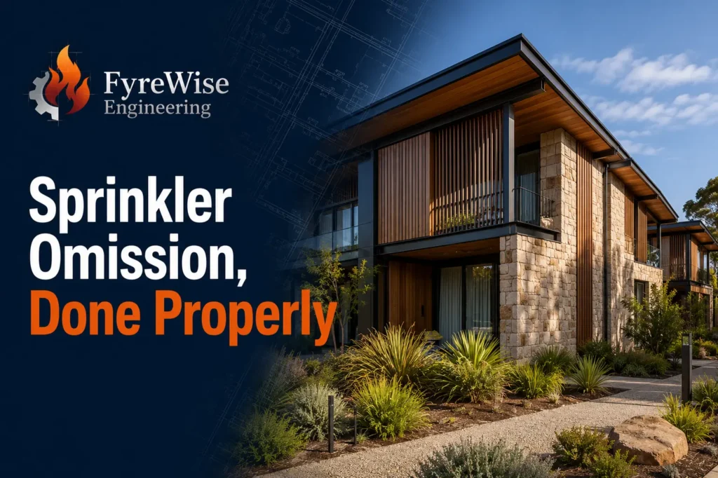 Sprinkler Omission via Performance Solution: What's Actually Required