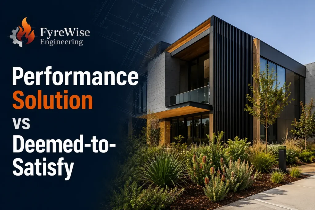Performance Solution vs Deemed-to-Satisfy: Which Pathway Does Your Project Need?