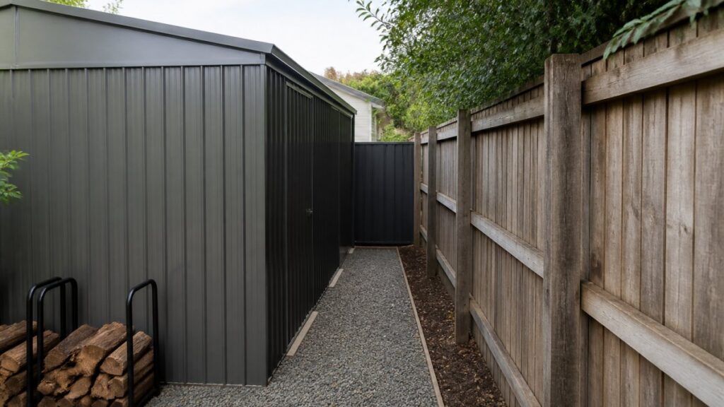 Fire Safety Solution for a Shed Close to a Boundary